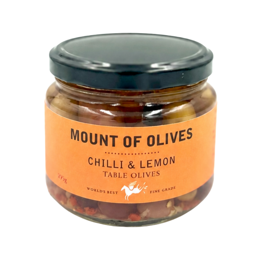 Chilli & Lemon Olives 300G