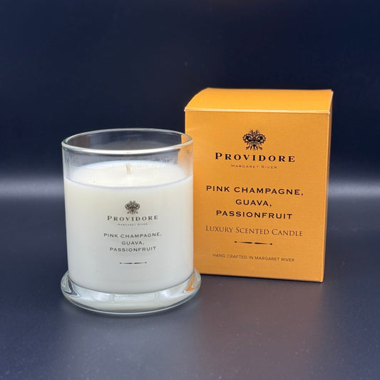 Large Providore Candle - Pink Champagne, Guava, Passionfruit