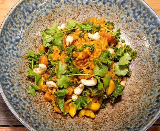Indian Cashew Biryani