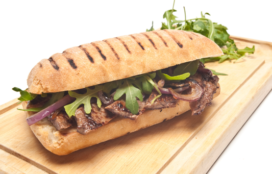 BBQ Pepper Steak Sandwich