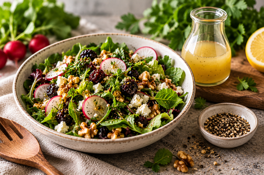 Simple Verjuice Salad Dressing