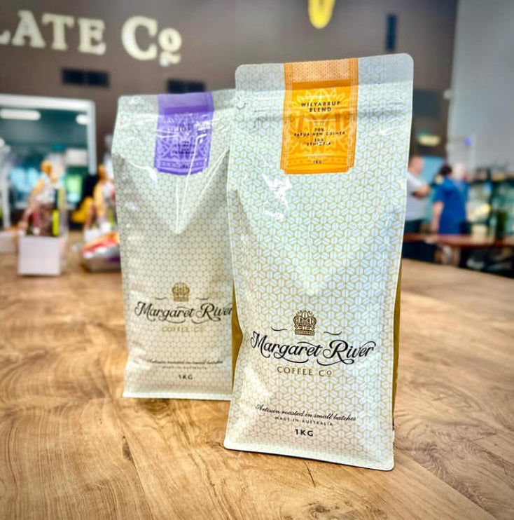 Wilyabrup Blend Roasted Coffee Beans - 1 Kg: