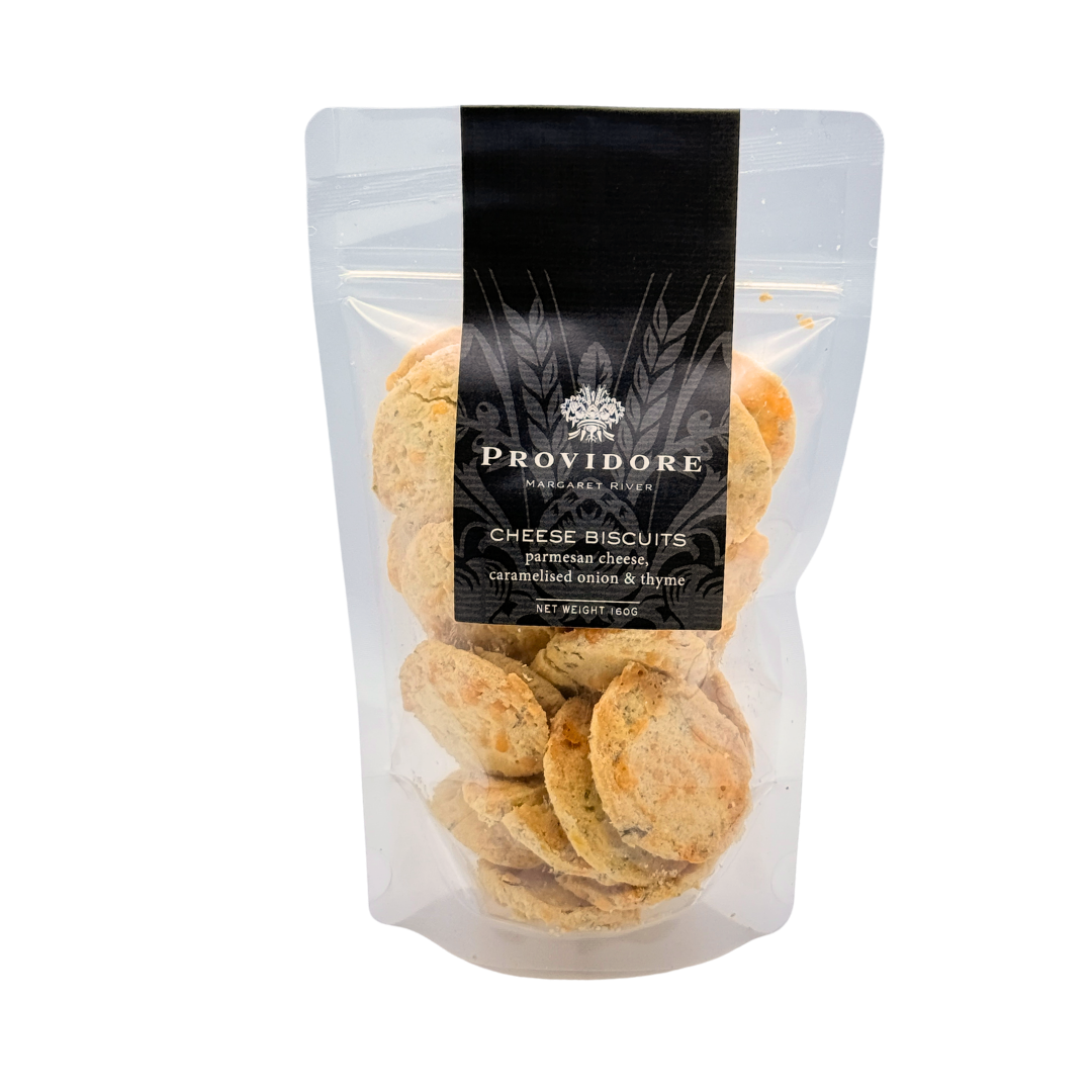 Biscuits - Cheese Parmesan  Caramelised Onion & Thyme 160G