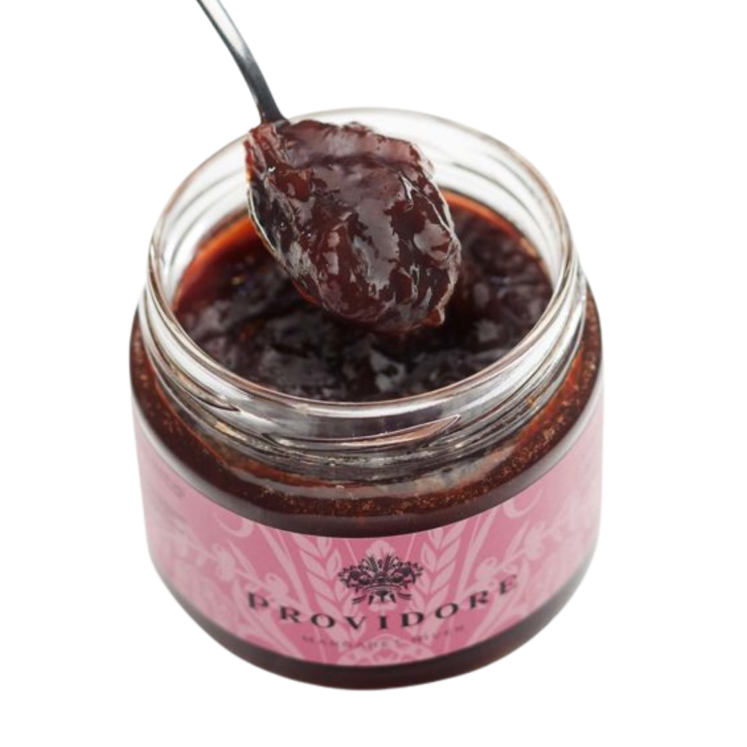 Strawberry, Rhubarb & Liquorice Jam 350G