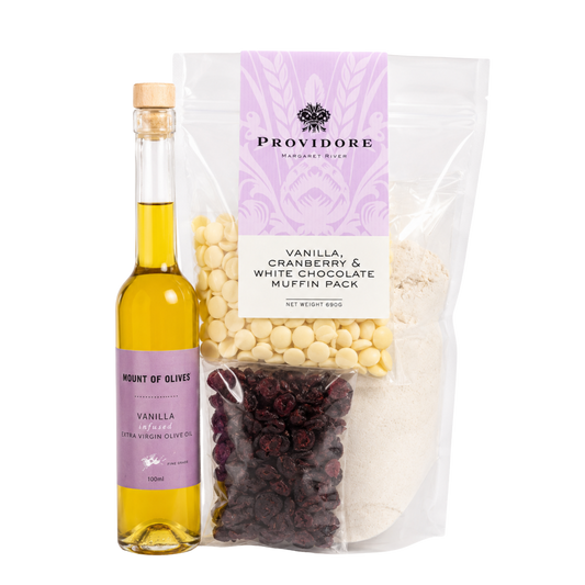 Vanilla, Cranberry & White Chocolate Muffin Pack