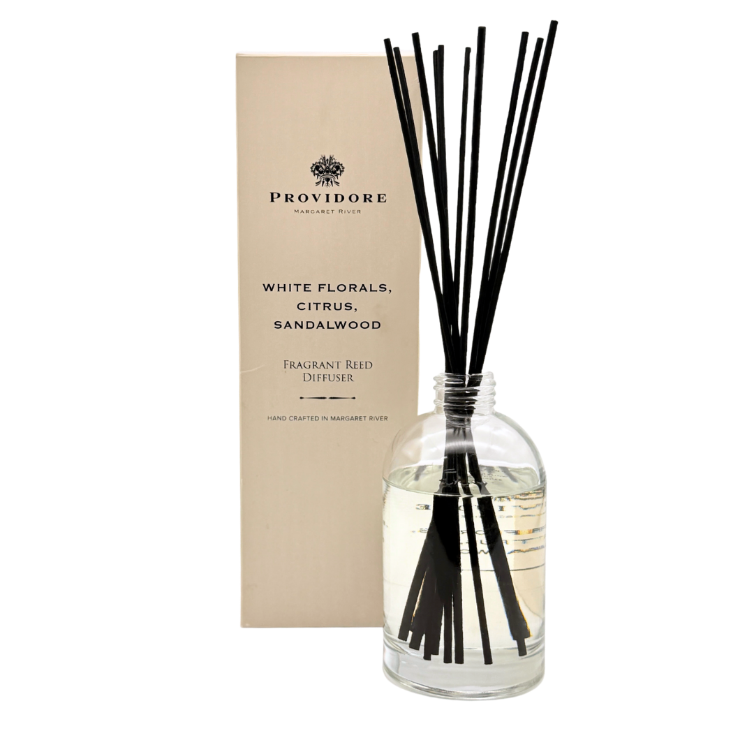 Fragrant Reed Diffuser - White Florals, Citrus & Sandalwood