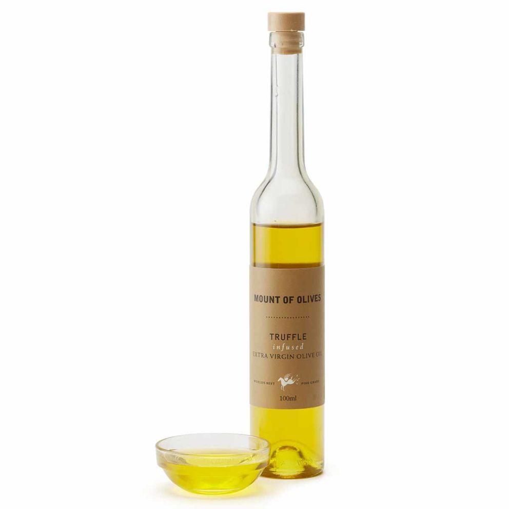 Truffle infused extra virgin olive oil